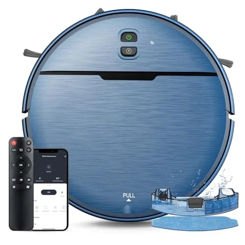 iMartine BR151-Geometric Robot Vacuum and Mop Combo